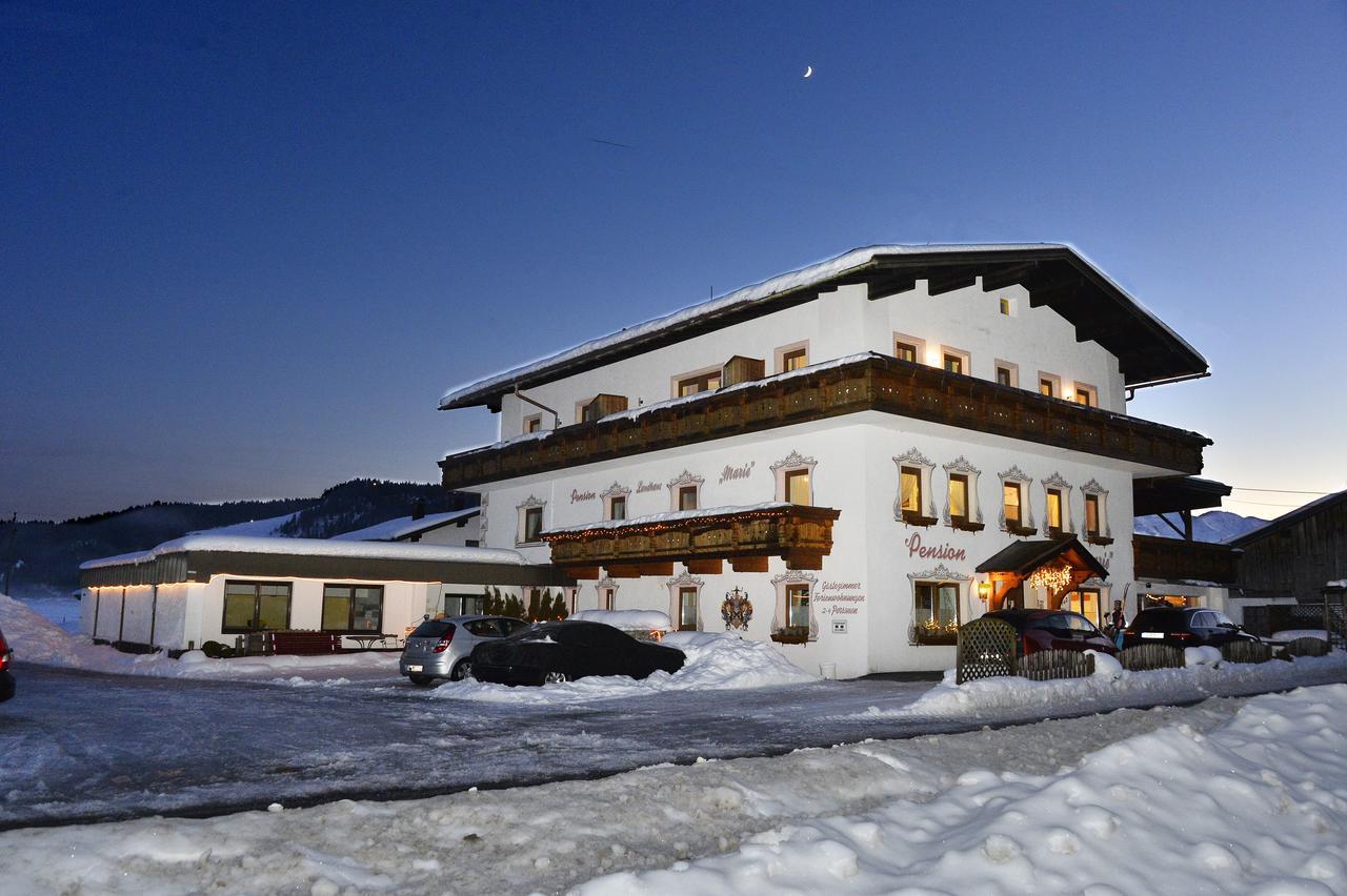 Pension Und Apartments Landhaus Marie Leutasch Exterior foto